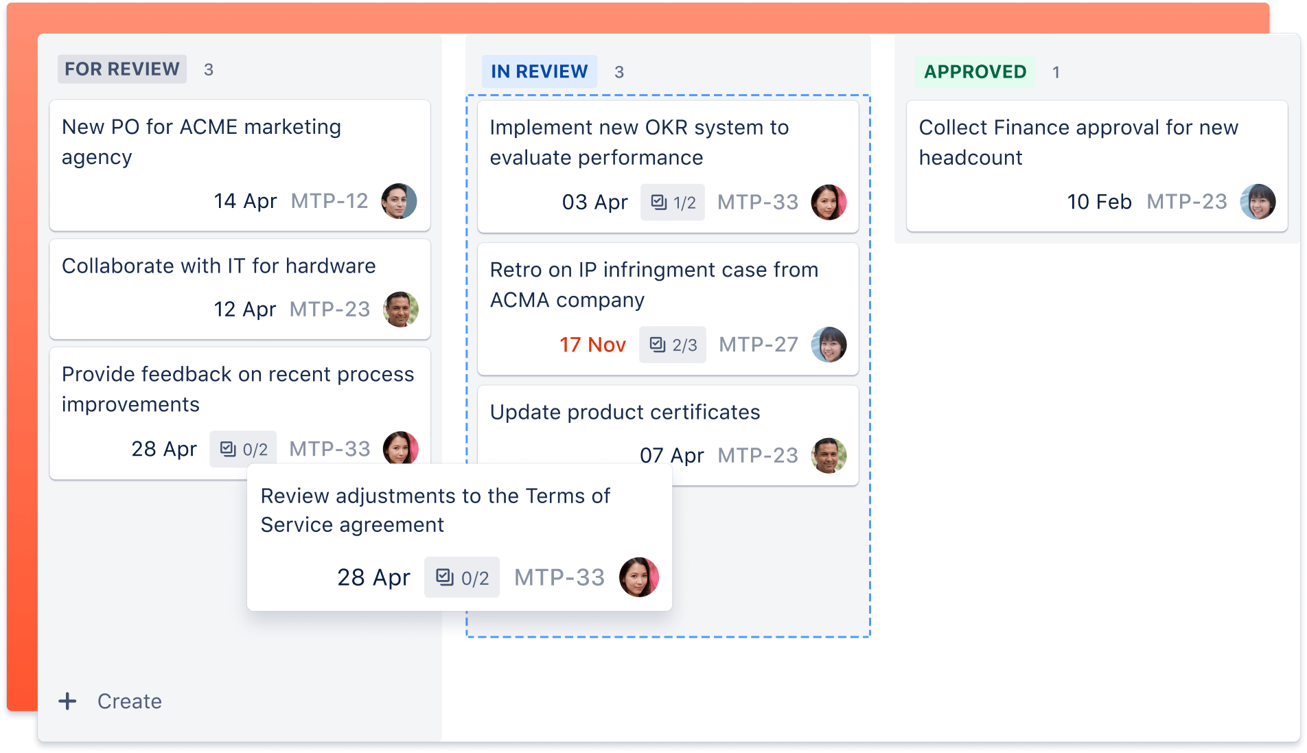 Jira-Board